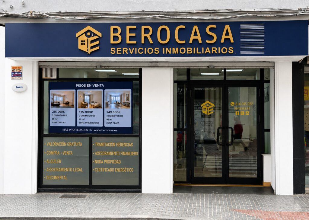 Berocasa Inmobiliaria - Exterior oficina